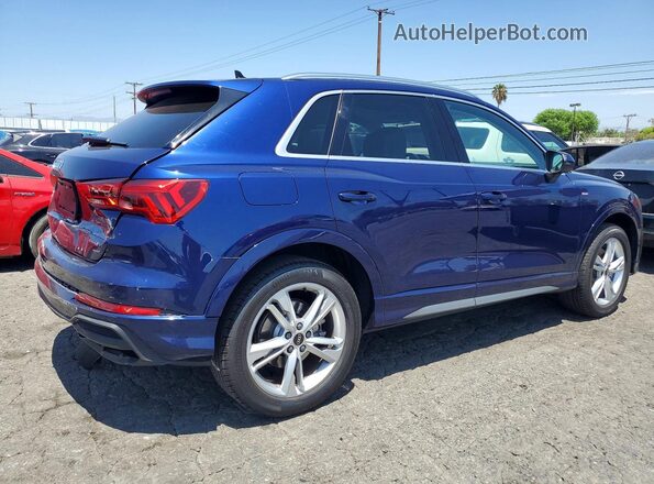 WA1EECF36R1066273 2024 AUDI Q3 Blue Հետևի աջ