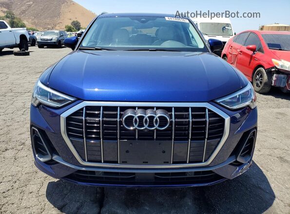 WA1EECF36R1066273 2024 AUDI Q3 Blue Դիմացի տեսք