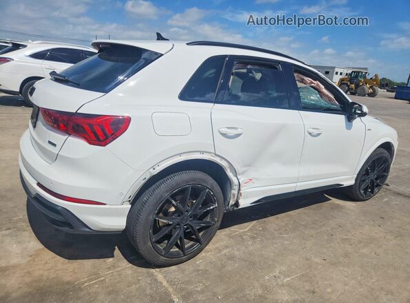 WA1EECF37M1069644 2021 AUDI Q3 White Trasero derecho