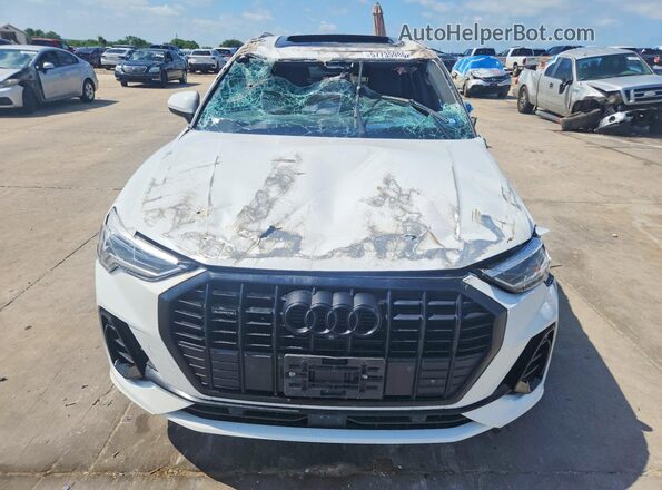 WA1EECF37M1069644 2021 AUDI Q3 White Vista frontal
