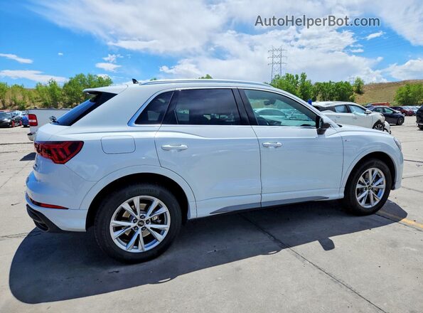 WA1EECF37P1031223 2023 AUDI Q3 White Trasero derecho