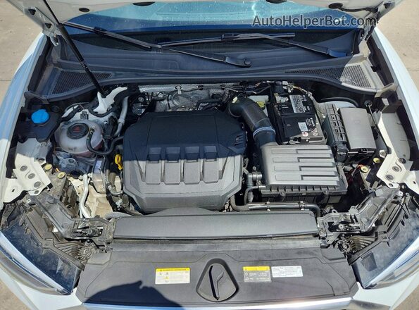 WA1EECF37P1031223 2023 AUDI Q3 White Vista del compartimento del motor