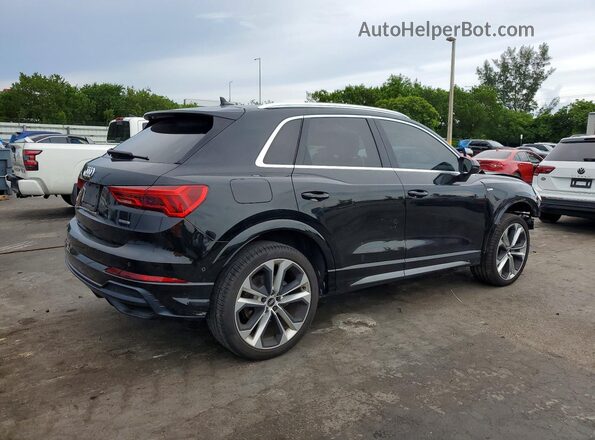 WA1EECF38M1048737 2021 AUDI Q3 Black Tył prawy