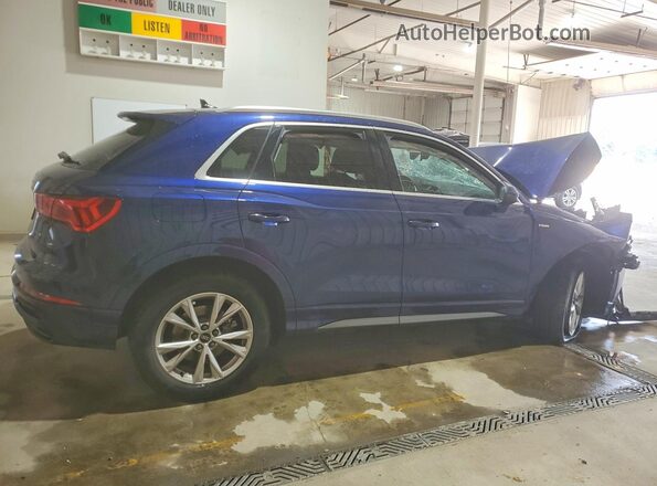 WA1EECF38R1106496 2024 AUDI Q3 Blue Tył prawy