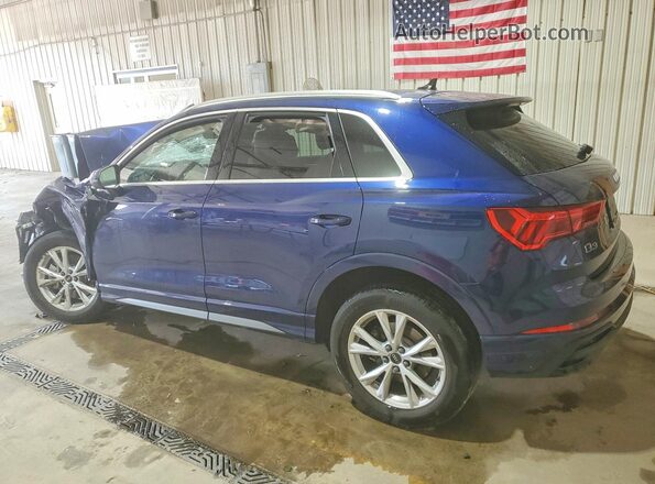 WA1EECF38R1106496 2024 AUDI Q3 Blue Tył lewy