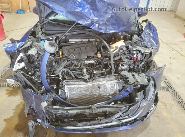 WA1EECF38R1106496 2024 AUDI Q3 Blue Widok komory silnika