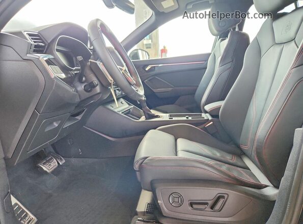 WA1EECF38S1084019 2025 AUDI Q3 Black Vista interior delantera