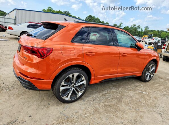 WA1EECF39N1032063 2022 AUDI Q3 Orange Tył prawy