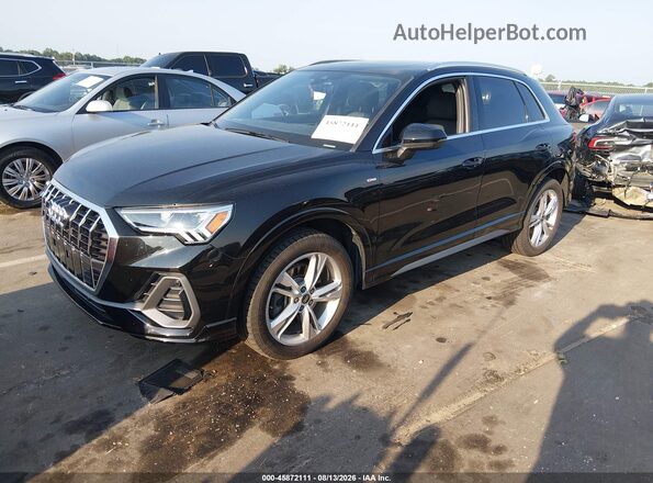 WA1EECF39N1082817 2022 AUDI Q3 Black Przód lewy