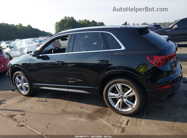 WA1EECF39N1082817 2022 AUDI Q3 Black Widok wnętrza 360 stopni