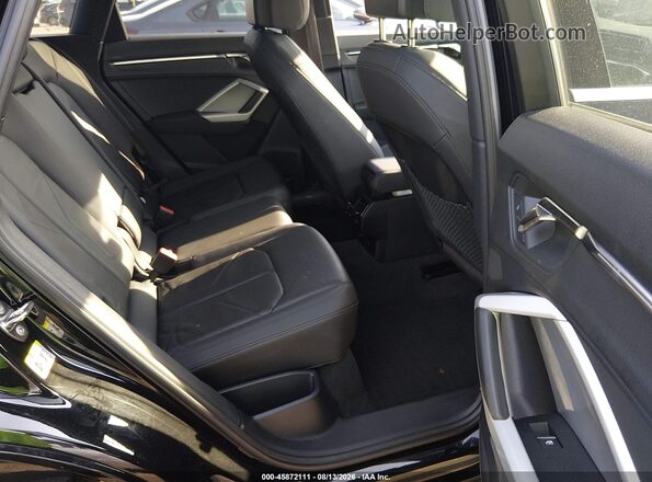 WA1EECF39N1082817 2022 AUDI Q3 Black Widok naklejki z numerem VIN
