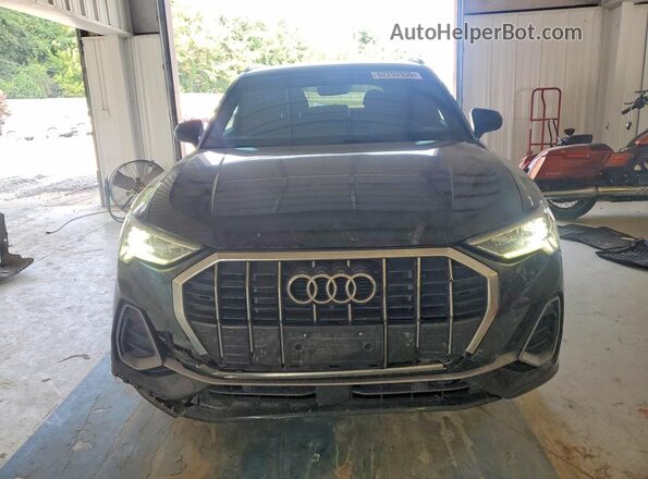 WA1EECF39P1119593 2023 AUDI Q3 Black წინა ხედი