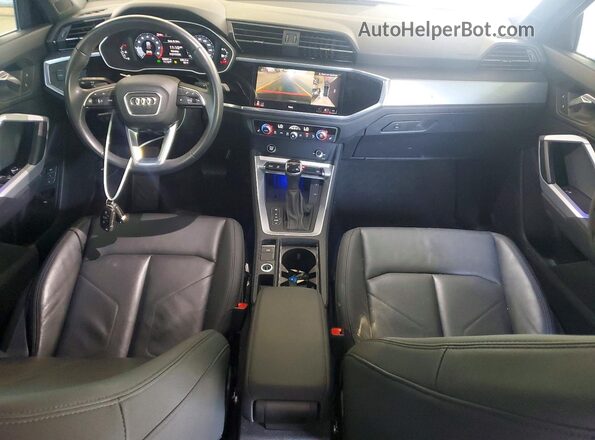 WA1EECF39P1119593 2023 AUDI Q3 Black წინა პანელის ხედი