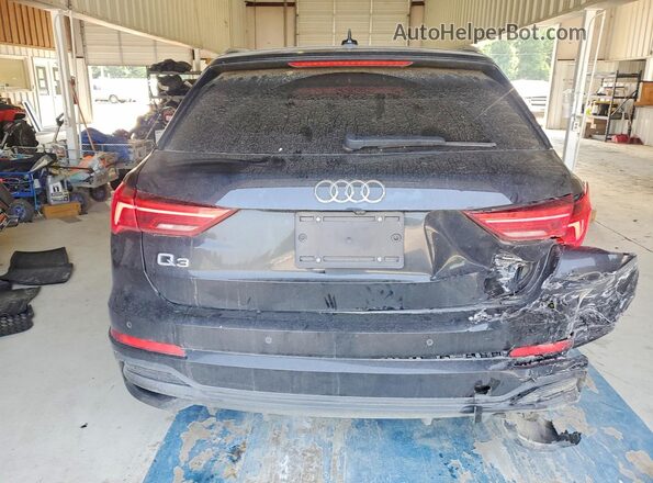 WA1EECF39P1119593 2023 AUDI Q3 Black უკანა ხედი