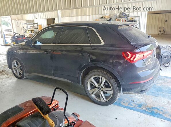 WA1EECF39P1119593 2023 AUDI Q3 Black უკანა მარცხენა