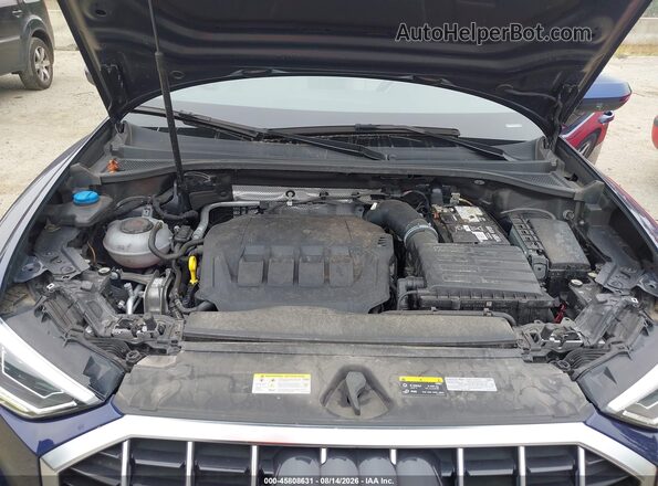 WA1EECF39R1040864 2024 AUDI Q3 Blue Widok z tyłu