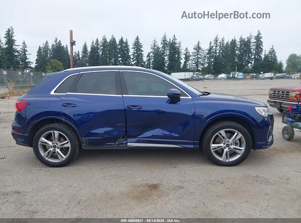 WA1EECF39R1040864 2024 AUDI Q3 Blue Widok wnętrza z tyłu
