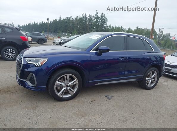 WA1EECF39R1040864 2024 AUDI Q3 Blue Widok wnętrza 360 stopni