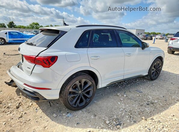 WA1EECF3XN1004711 2022 AUDI Q3 Белый Задняя правая четверть