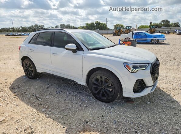 WA1EECF3XN1004711 2022 AUDI Q3 Белый Передняя правая четверть