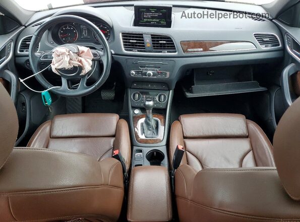WA1EFCFS2GR004386 2016 AUDI Q3 White Вид панелі приладів