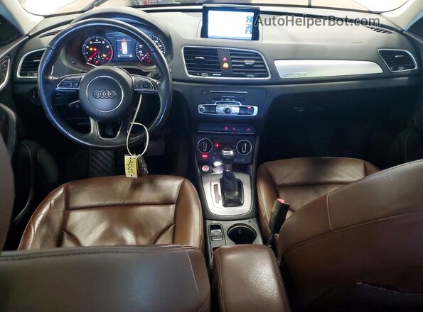 WA1EFCFS2GR020331 2016 AUDI Q3 White Առջևի վահանակի տեսք