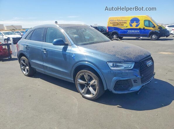 WA1EFCFS5GR014040 2016 AUDI Q3 Синий Передняя правая четверть