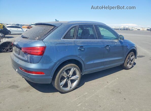 WA1EFCFS5GR014040 2016 AUDI Q3 Синий Задняя правая четверть