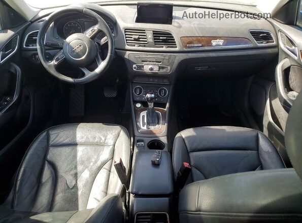 WA1EFCFS5GR014040 2016 AUDI Q3 Синий Вид панели приборов