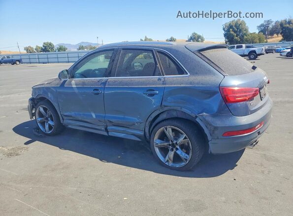 WA1EFCFS5GR014040 2016 AUDI Q3 Синий Задняя левая четверть