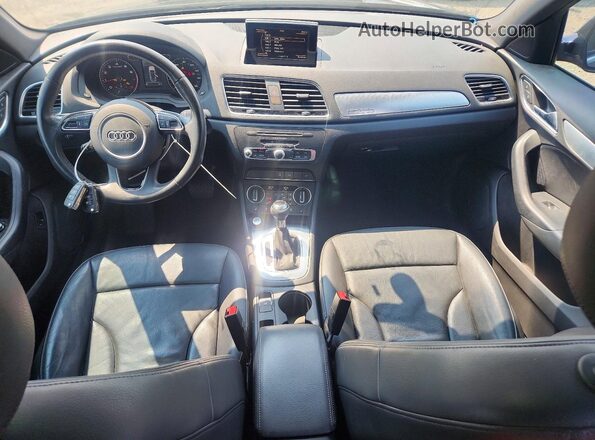WA1EFCFS5GR014068 2016 AUDI Q3 Black Вид панелі приладів