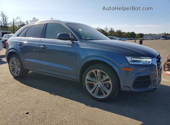 WA1EFCFS6GR016315 2016 AUDI Q3 Blue Delantero derecho