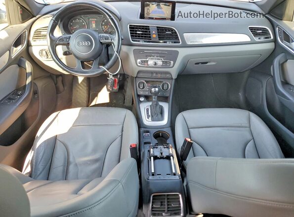 WA1EFCFS6GR016315 2016 AUDI Q3 Blue Vista del salpicadero