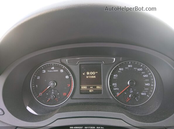 WA1EFCFS6GR019764 2016 AUDI Q3 Black უკანა სავარძლების ხედი