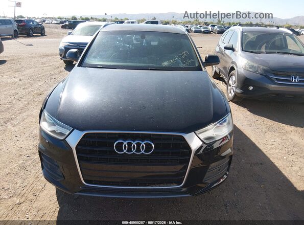 WA1EFCFS6GR019764 2016 AUDI Q3 Black ხელსაწყოთა პანელის ხედი