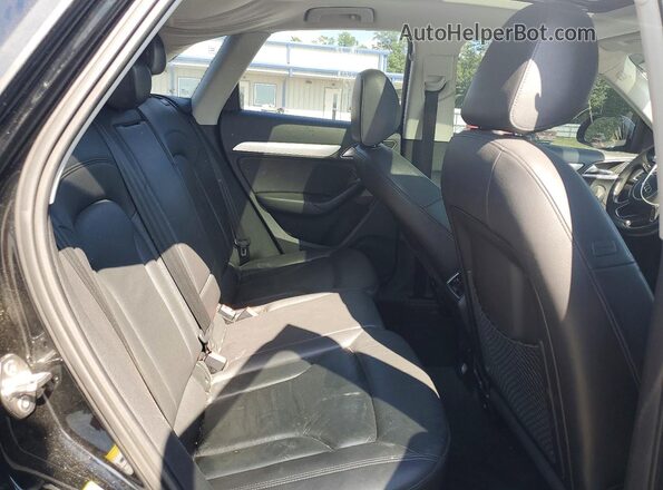 WA1EFCFSXGR015975 2016 AUDI Q5 Black ძრავის განყოფილების ხედი