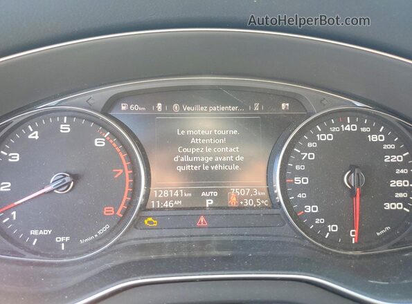 WA1ENAFY2K2027504 2019 AUDI Q5 Черный Вид щитка приборов