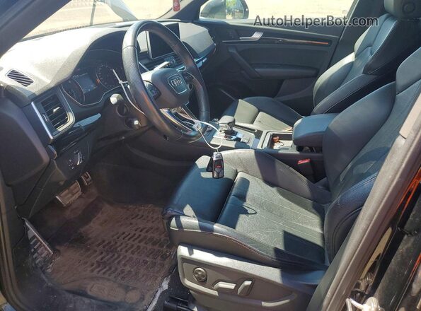 WA1ENAFY2K2027504 2019 AUDI Q5 Черный Вид салона спереди