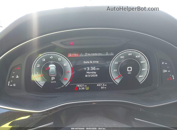 WA1EVAF10MD006287 2021 AUDI Q8 Silver Vista de los asientos traseros