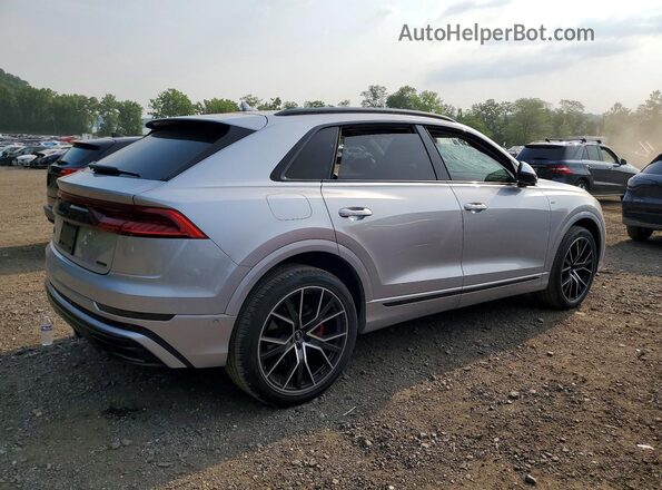 WA1EVAF11MD015628 2021 AUDI Q8 Silver Tył prawy