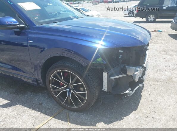 WA1EVAF12MD010325 2021 AUDI Q8 Dark Blue Vista frontal