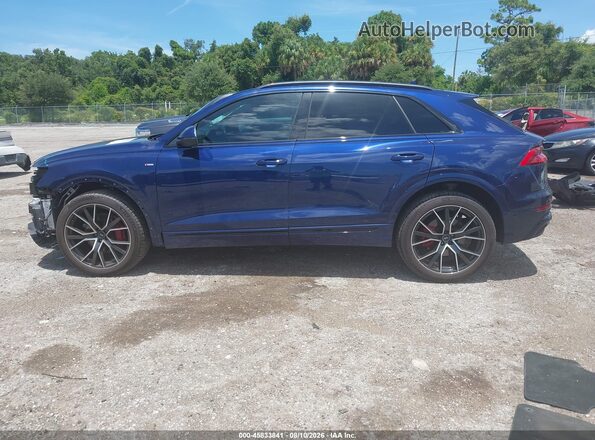 WA1EVAF12MD010325 2021 AUDI Q8 Dark Blue Vista interior de 360 grados
