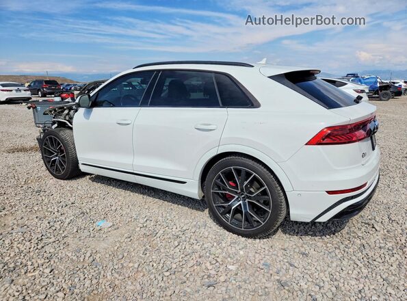 WA1EVAF14KD036700 2019 AUDI Q8 White Trasero izquierdo