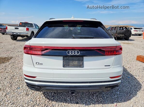 WA1EVAF14KD036700 2019 AUDI Q8 White Vista trasera