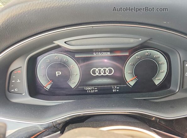 WA1EVAF16KD039372 2019 AUDI Q8 Black Սարքավորումների վահանակի տեսք