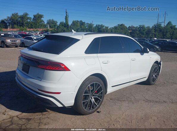 WA1EVAF17KD025979 2019 AUDI Q8 White Tył prawy