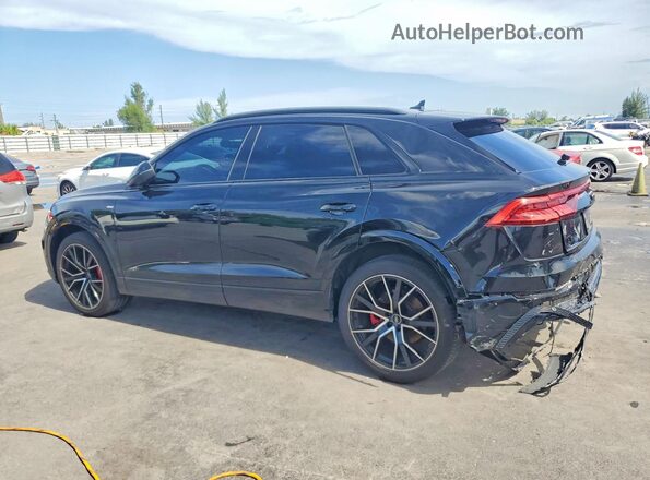 WA1EVAF17MD030294 2021 AUDI Q8 Black უკანა მარცხენა