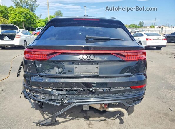 WA1EVAF17MD030294 2021 AUDI Q8 Black უკანა ხედი