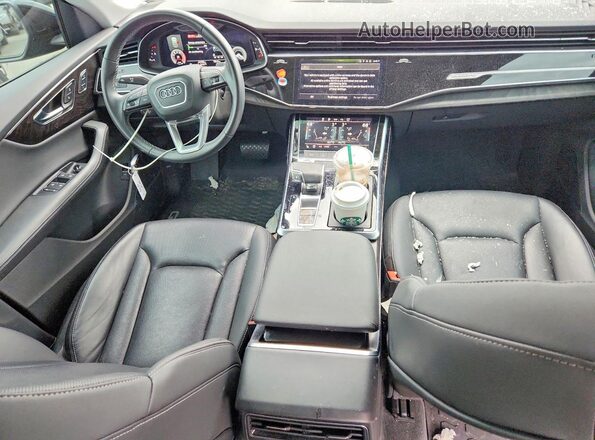 WA1EVBF11ND001235 2022 AUDI Q8 Black Вид панелі приладів