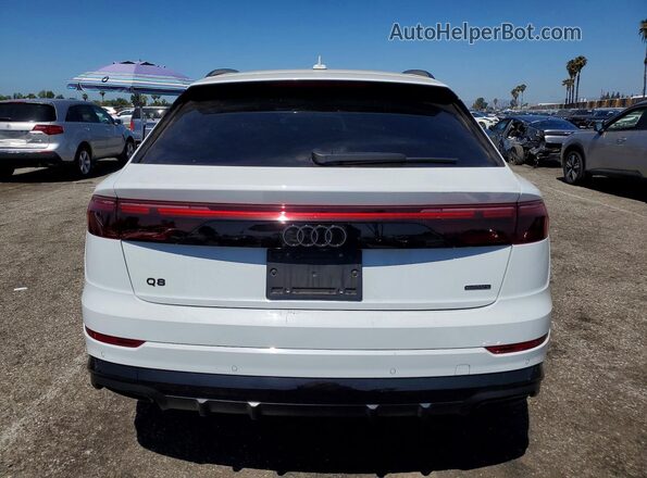 WA1EVBF12SD032764 2025 AUDI Q8 White Widok z tyłu